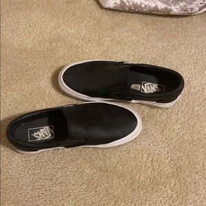 Women size 7 black vans
